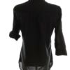 Vero moda Rozmiar M Kolor Czarny Kołnierz Bluzka Rękaw 3/4 Materiał Bawełna 100%
