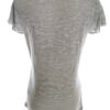 Dkny Jeans Rozmiar S Kolor Szary W łódkę T-Shirt Krótki rękaw Materiał Bawełna