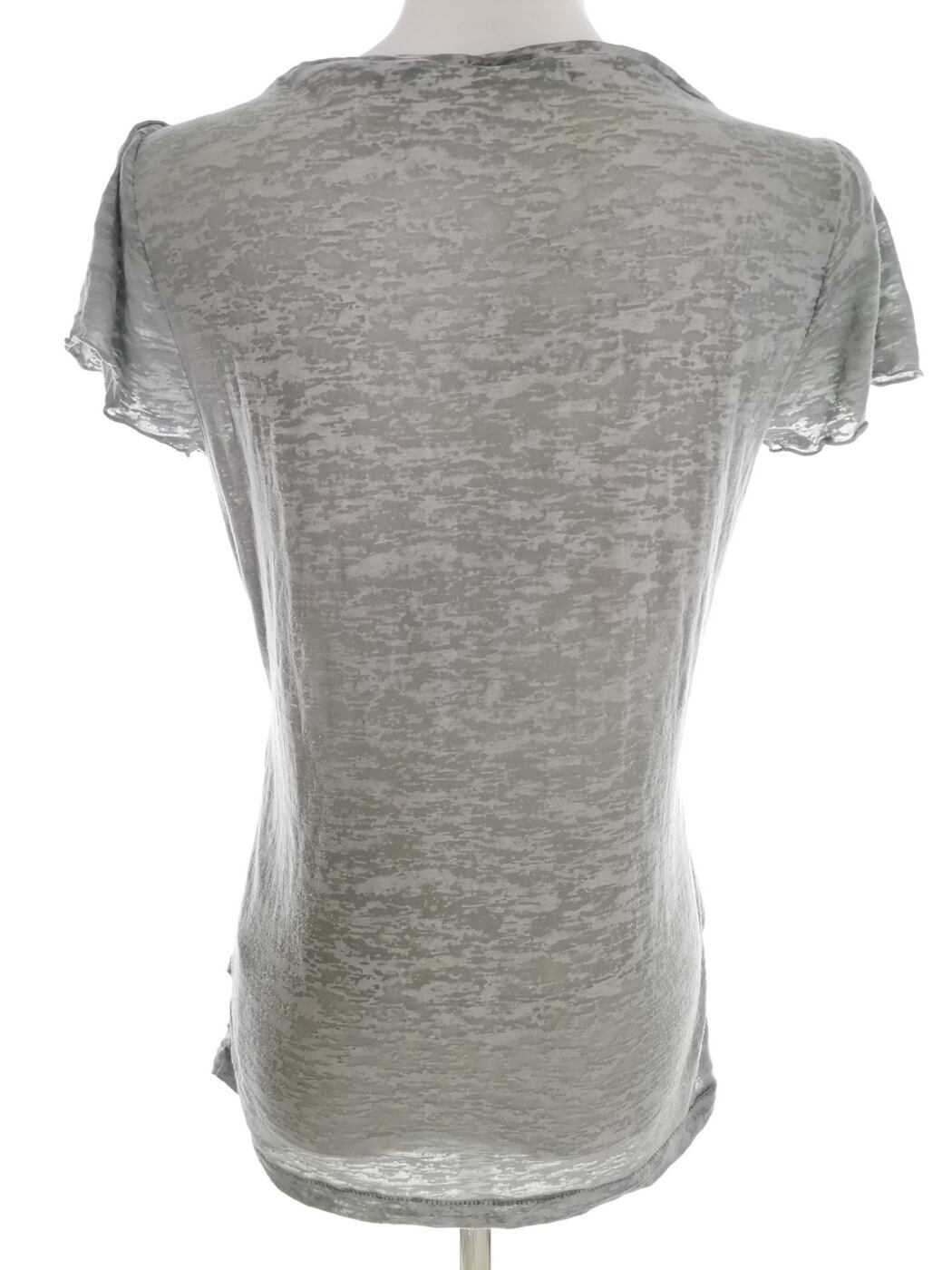 IMG_20220426_120108.jpg Dkny Jeans Rozmiar S Kolor Szary W łódkę T-Shirt Krótki rękaw Materiał Bawełna