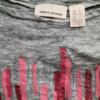 Dkny Jeans Rozmiar S Kolor Szary W łódkę T-Shirt Krótki rękaw Materiał Bawełna