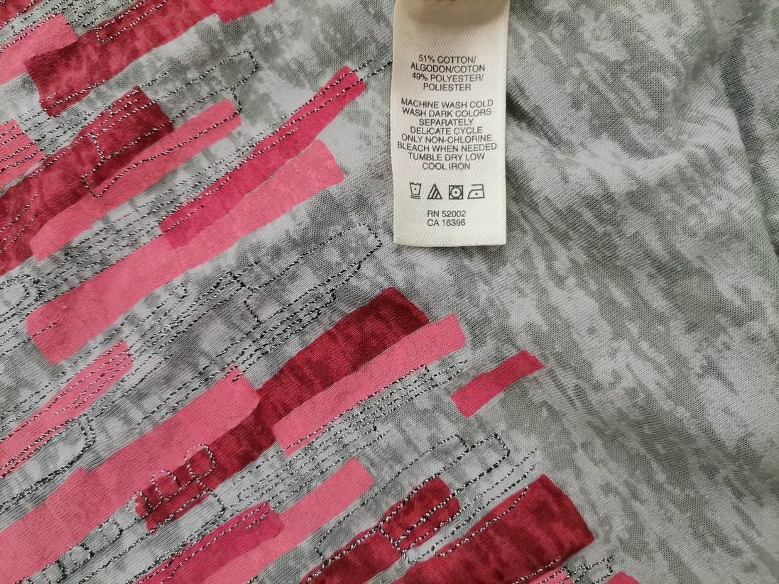 IMG_20220426_120203.jpg Dkny Jeans Rozmiar S Kolor Szary W łódkę T-Shirt Krótki rękaw Materiał Bawełna