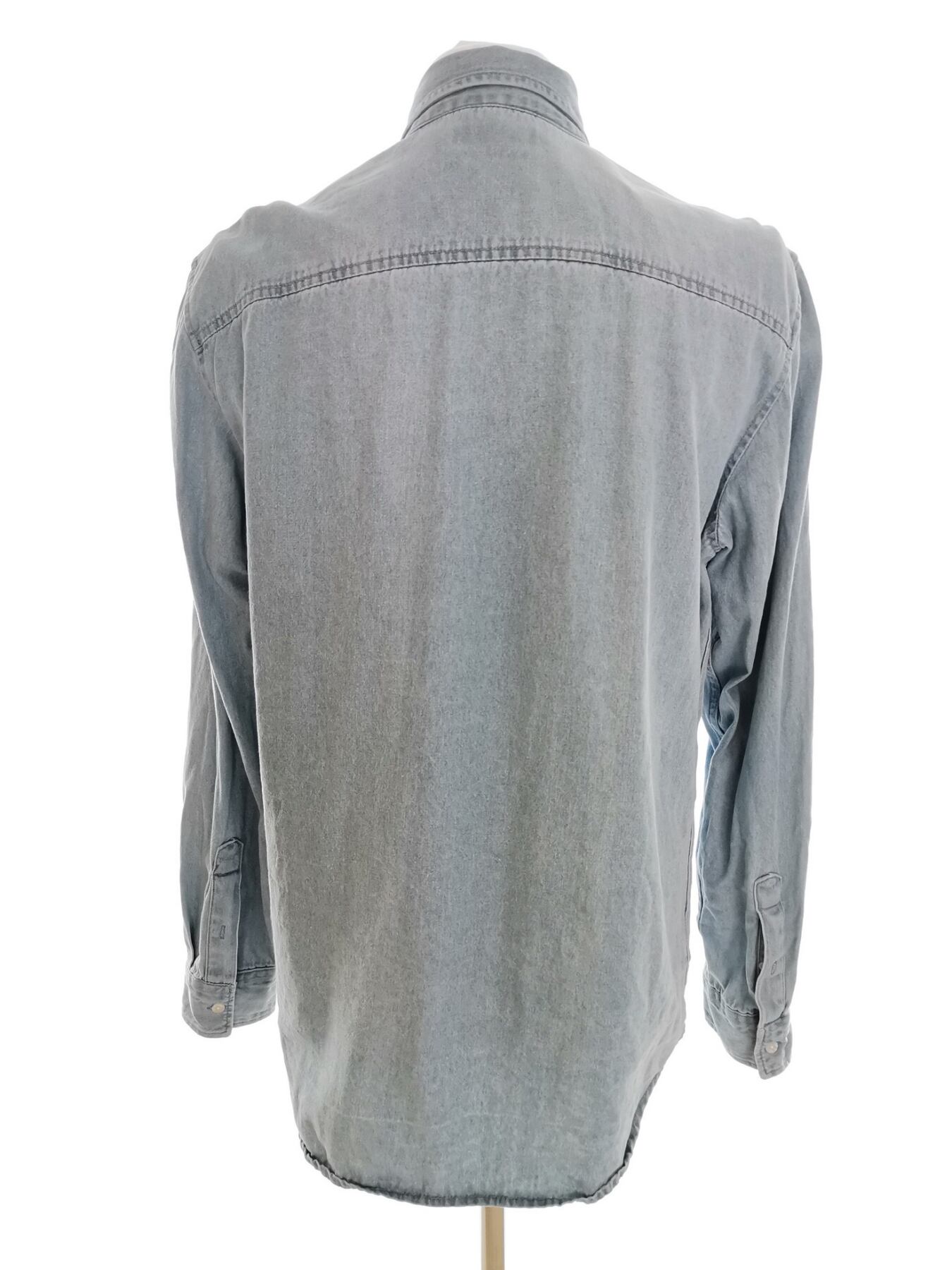 IMG_20220427_115526.jpg Jack & jones Rozmiar XL Kolor Niebieski Kołnierz Męska Koszula Casual Długi rękaw Materiał Bawełna 100%