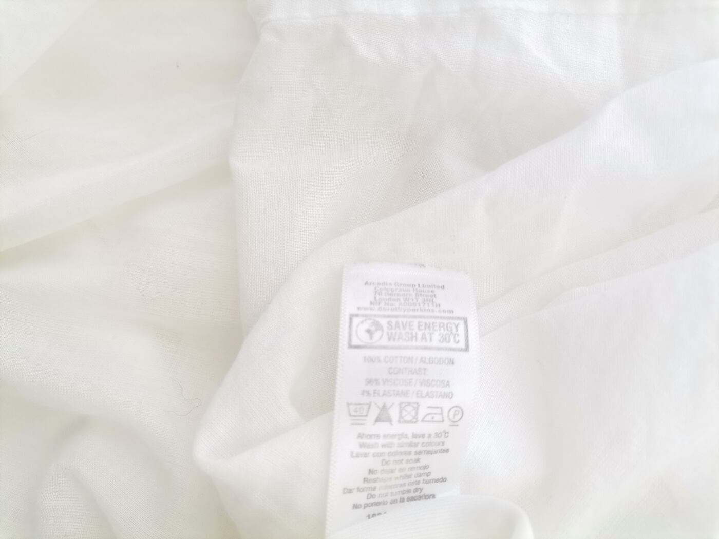 IMG_20220427_115729.jpg Dorothy perkins Rozmiar 14 (42) Kolor Biały Spódnica Maxi Długa Materiał Bawełna 100%