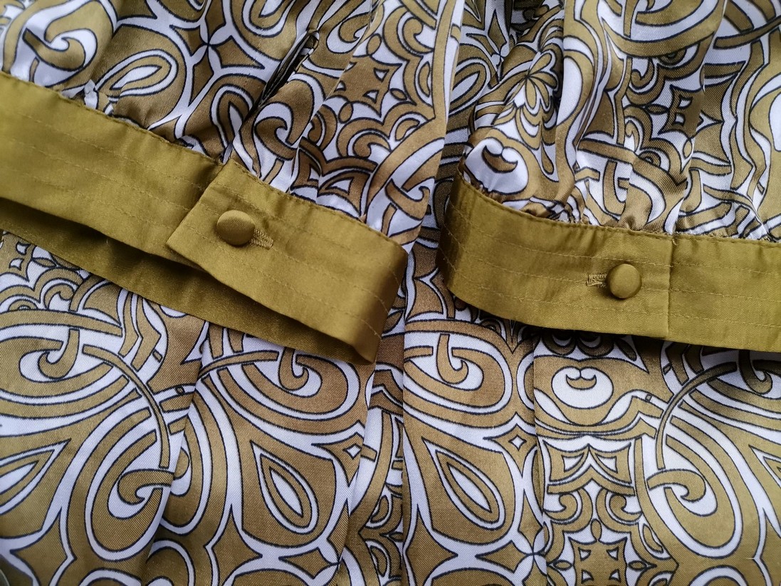Vintage Rozmiar 38/40 Kolor Limonkowa Zieleń Okrągły dekolt Sukienka Prostokątna Krótki rękaw Do Kolan Vintage Rozmiar 38/40 Kolor Limonkowa Zieleń Okrągły dekolt Sukienka Prostokątna Krótki rękaw Do Kolan