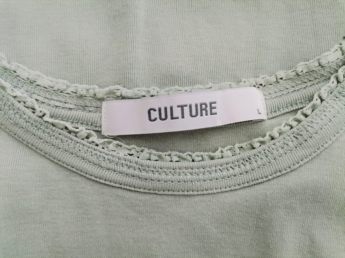 IMG_20220428_141937.jpg Culture Rozmiar L Kolor Miętowy Okrągły dekolt Bluzka Długi rękaw