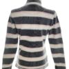 Crew Clothing Rozmiar 6 (34) Kolor Granatowy Pasy High Neck Bluzka Długi rękaw Materiał Bawełna 100%