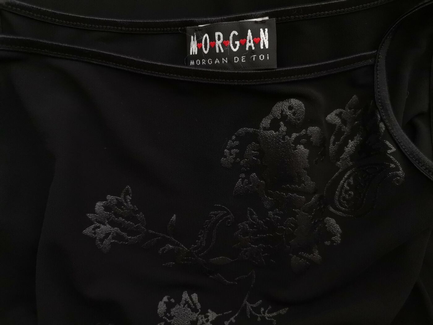 Morgan Rozmiar 34/36 Kolor Czarny Kwadratowy dekolt Sukienka Maxi Bezrękawnik Długa Materiał Wiskoza Morgan Rozmiar 34/36 Kolor Czarny Kwadratowy dekolt Sukienka Maxi Bezrękawnik Długa Materiał Wiskoza