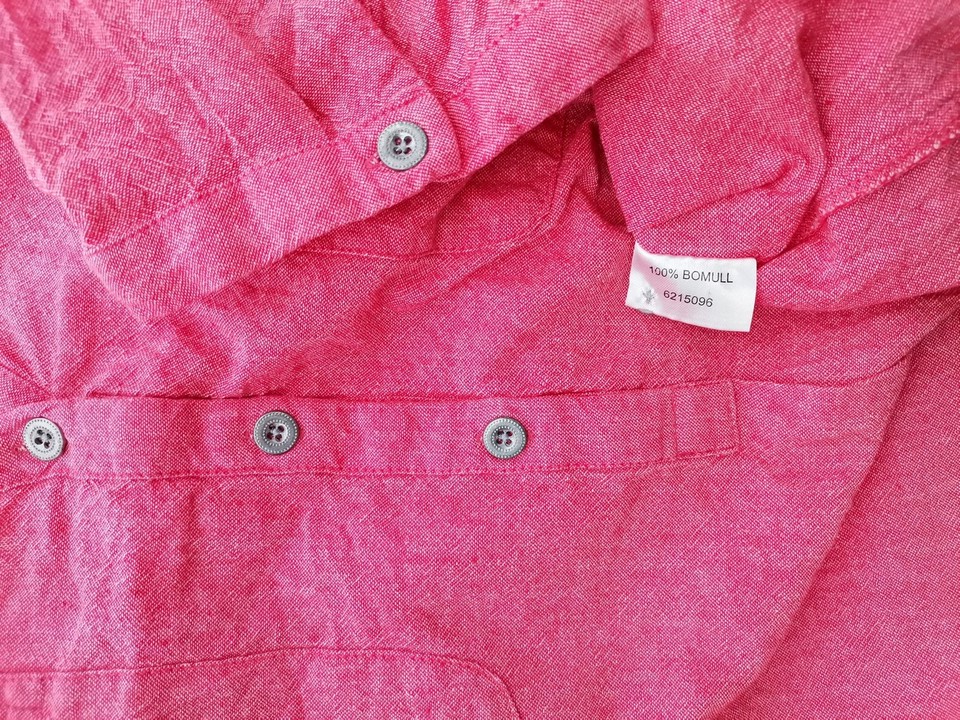 IMG_20220506_111626.jpg Isolde Rozmiar XXL Kolor Różowy Split Crew Neck Bluzka Popover Guziki Rękaw 3/4 Materiał Bawełna 100%