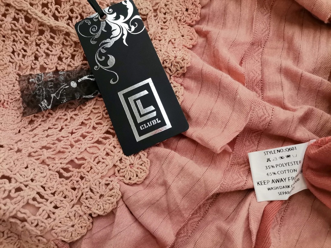 Club L Rozmiar S/M Kolor Różowy Halter Sukienka A-Line Bezrękawnik Do Kolan Materiał Bawełna Club L Rozmiar S/M Kolor Różowy Halter Sukienka A-Line Bezrękawnik Do Kolan Materiał Bawełna