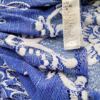 Topshop Rozmiar 12 (40) Kolor Niebieski Okrągły dekolt Sukienka A-Line Rękaw 3/4 Do Kolan