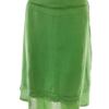 Vintage Rozmiar 34/36 Kolor Zielony A-Line Spódnica Midi