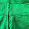 Vintage Rozmiar 34/36 Kolor Zielony A-Line Spódnica Midi