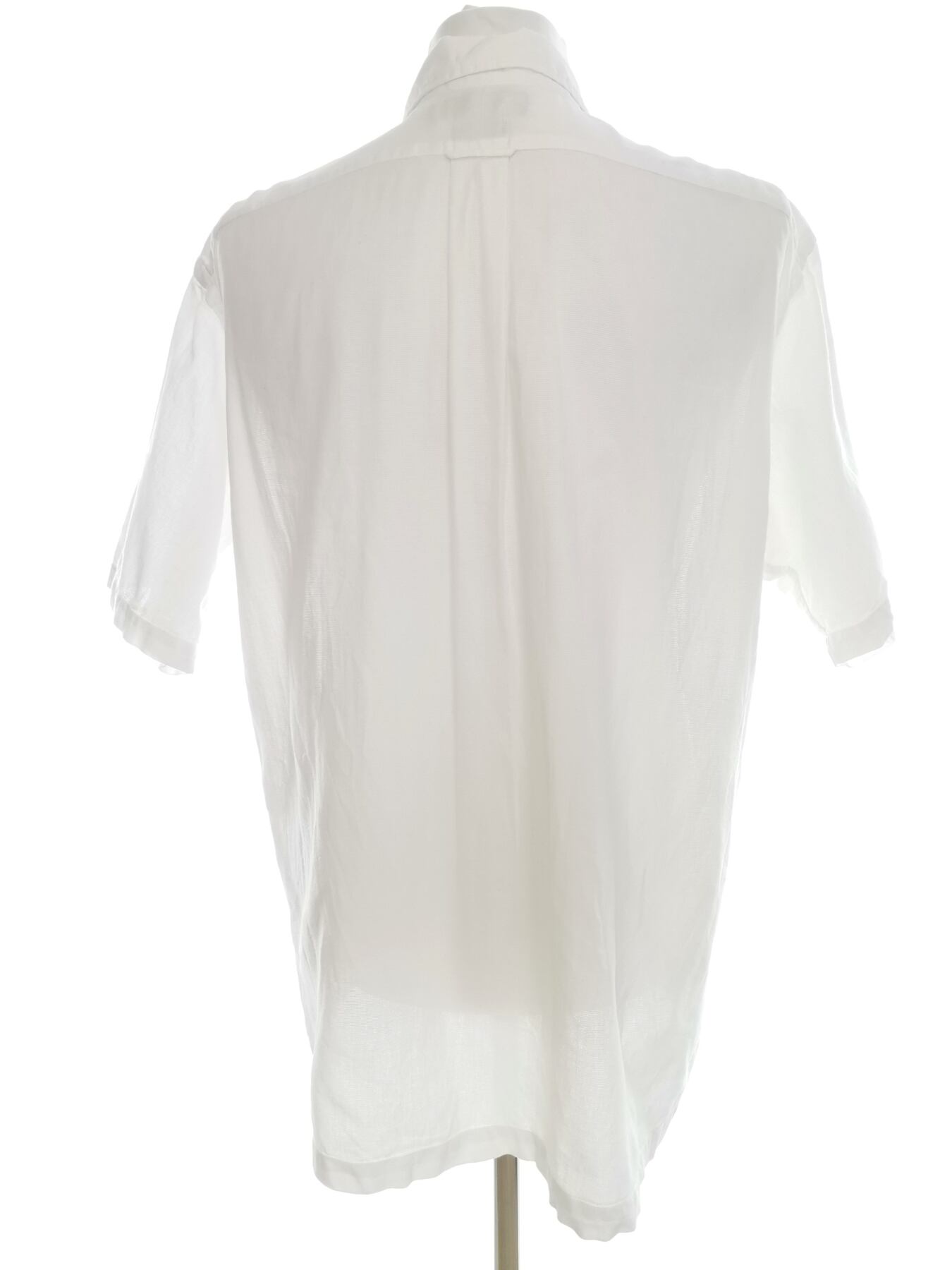 IMG_20220509_105320.jpg Polo Ralph Lauren Rozmiar XL Kolor Biały Kołnierz Męska Koszula Casual Krótki rękaw Materiał Bawełna 100%