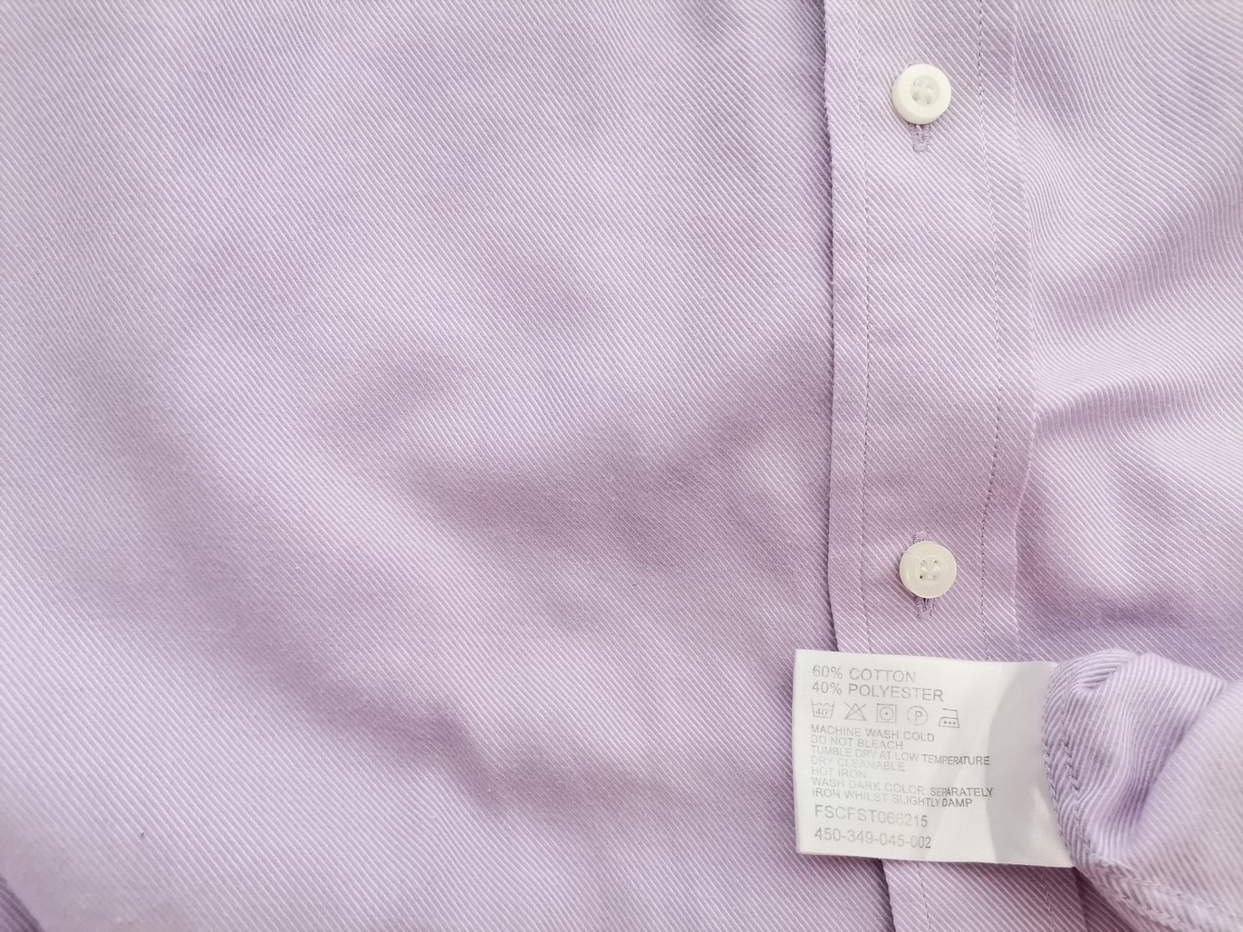IMG_20220509_105817.jpg BEN SHERMAN Rozmiar 15 (38) Kolor Lawendowy Kołnierz Męska Koszula Elegancka Długi rękaw Materiał Bawełna