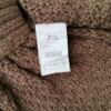 Vila Rozmiar ONE SIZE (34/36) Kolor Brązowy W łódkę Crop Sweter Bezrękawnik Materiał Akryl 100% Gruba dzianina