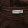 Gran Sasso Rozmiar 56 Kolor Brązowy Crew Neck Sweter Długi rękaw Materiał Wełna Jagnięca 100% Cienka dzianina