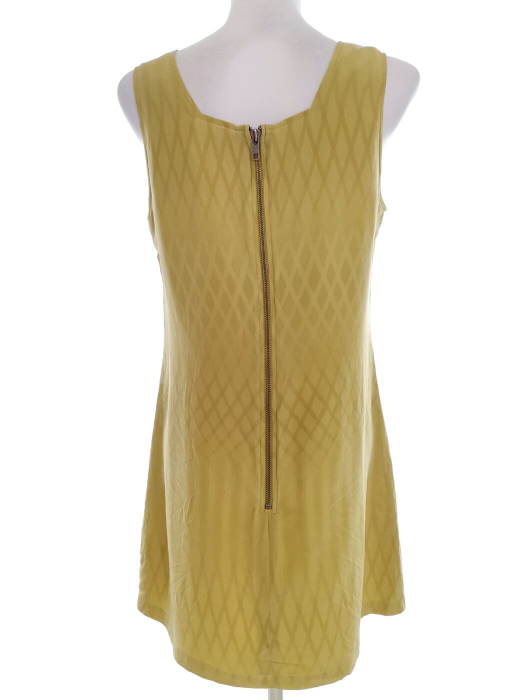Ted Baker Rozmiar 3 (40) Kolor Zielony Romby Kwadratowy dekolt Tunika Popover Bluzka Bezrękawnik Materiał Jedwab 100% Ted Baker Rozmiar 3 (40) Kolor Zielony Romby Kwadratowy dekolt Tunika Popover Bluzka Bezrękawnik Materiał Jedwab 100%
