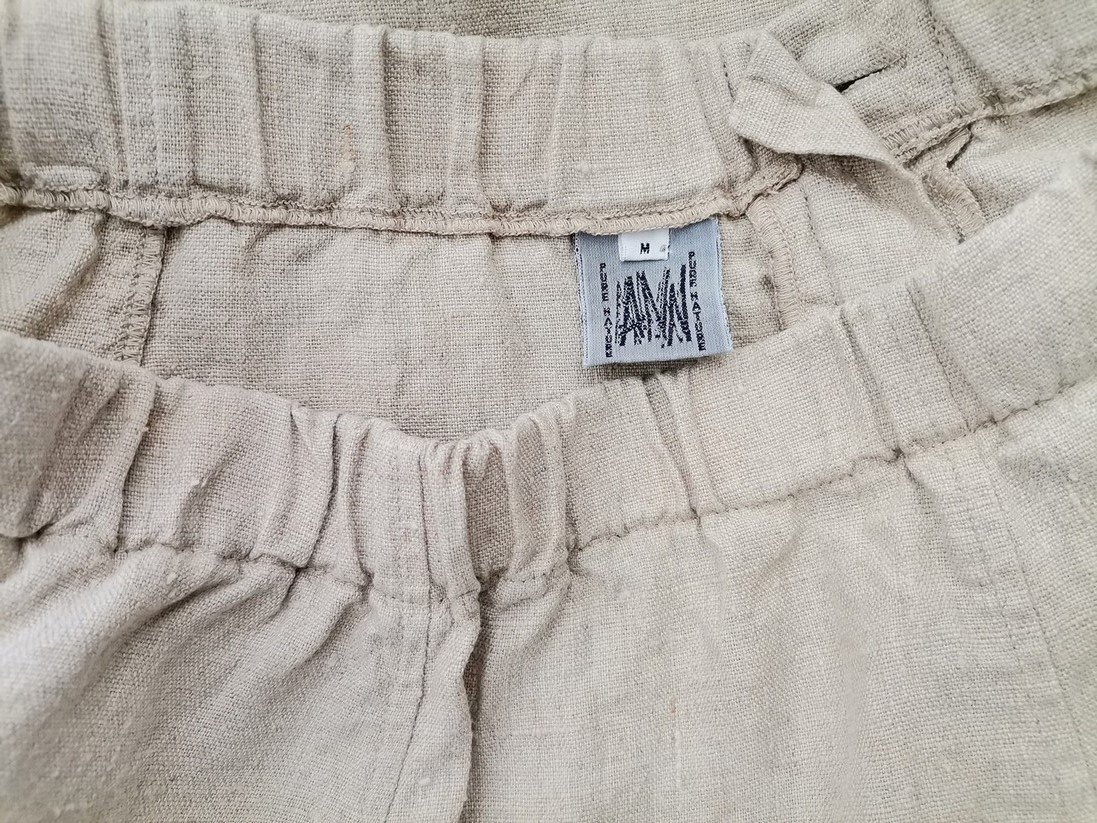 ANN PURE NATURE Rozmiar M Kolor Beżowy Spódnica Maxi Długa Materiał Len 100%