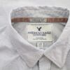 American Eagle Rozmiar L Kolor Niebieski Kołnierz Męska Koszula Casual Długi rękaw Materiał Bawełna 100%