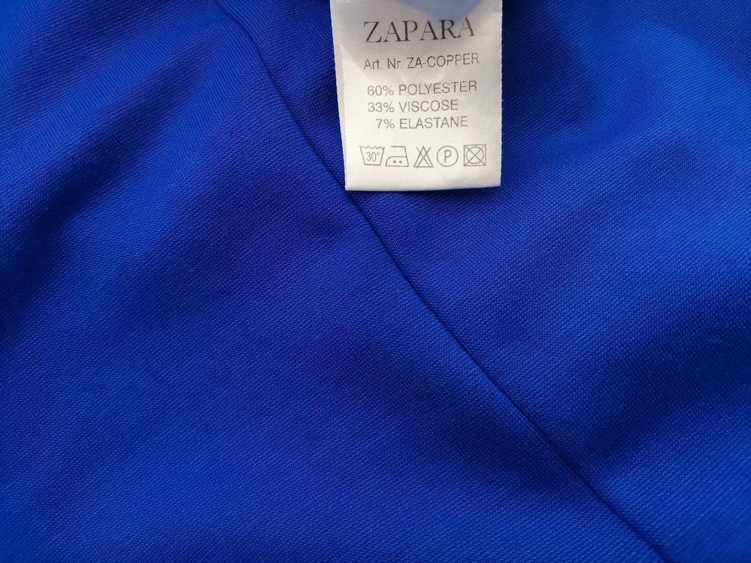 Zapara Rozmiar 8 (36) Kolor Niebieski W serek Suknia Balowa Sukienka Wieczorowa Krótki rękaw Midi Zapara Rozmiar 8 (36) Kolor Niebieski W serek Suknia Balowa Sukienka Wieczorowa Krótki rękaw Midi