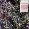 River island Rozmiar 8 (34) Kolor Czarny Kołnierz Bluzka Peplum Krótki rękaw Materiał Jedwab 100%