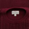 Jack Wills Rozmiar 12 (40) Kolor Purpurowy Crew Neck Sweter Długi rękaw Materiał Bawełna 100% Dzianina kablowa