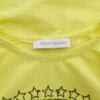 Pierre Balmain Rozmiar XS Kolor Żółty Crew Neck T-Shirt Krótki rękaw Materiał Bawełna