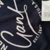 Gant Rozmiar XS Kolor Granatowy Crew Neck T-Shirt Krótki rękaw Materiał Bawełna 100%