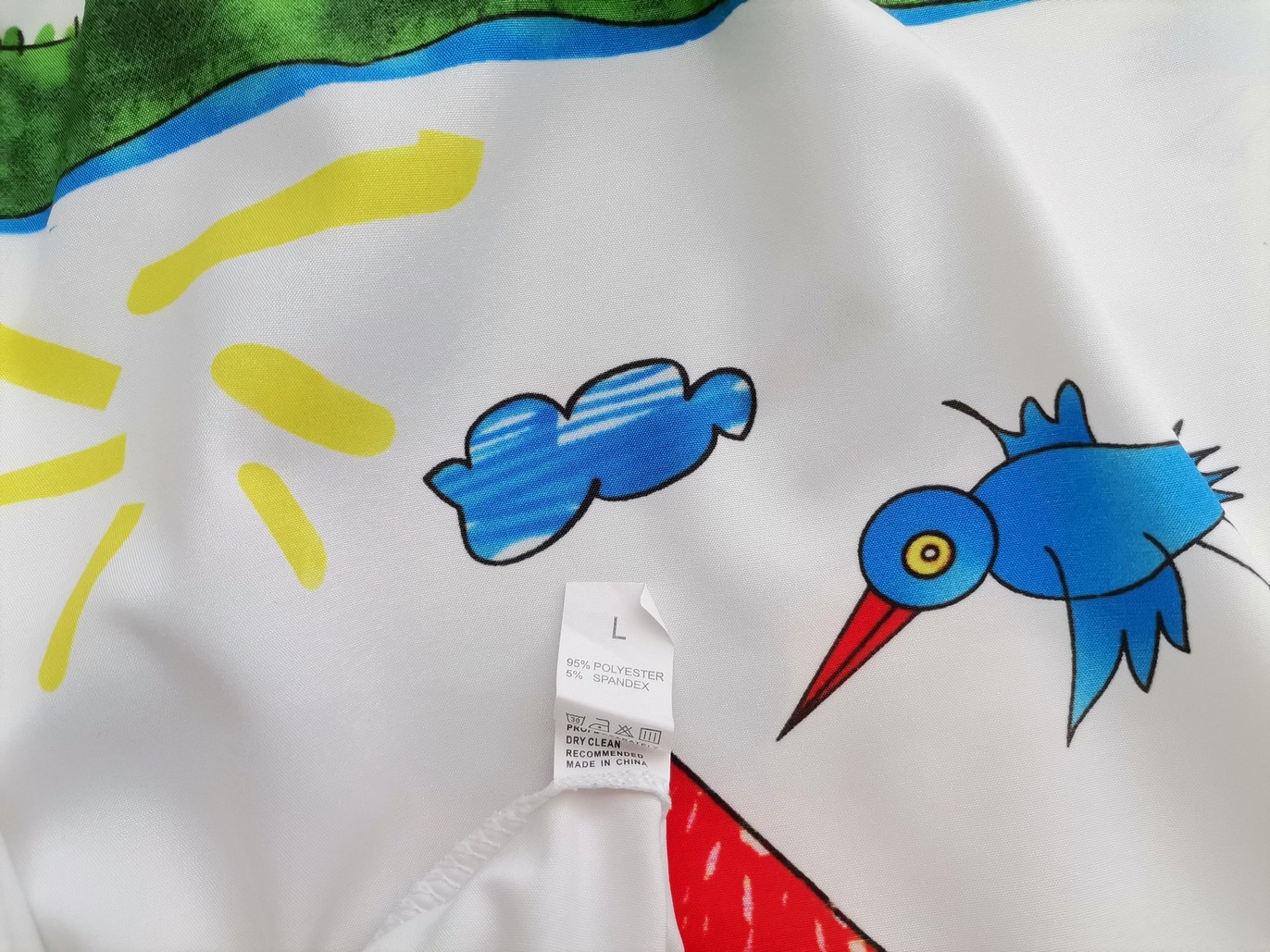 Vintage Rozmiar L Kolor Kremowy Okrągły dekolt Tunika Bluzka Bezrękawnik