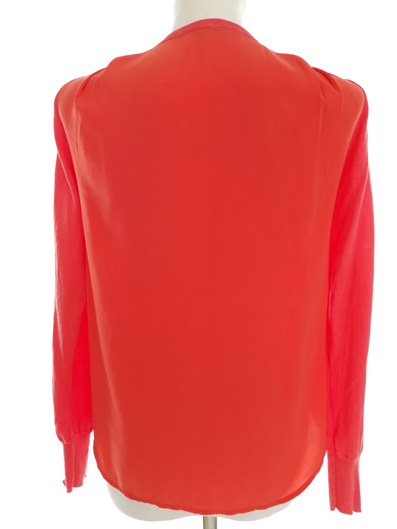BARNYARDSTORM Rozmiar 0 (36) Kolor Różowy Crew Neck Kardigan Zapinany Długi rękaw Cienka dzianina