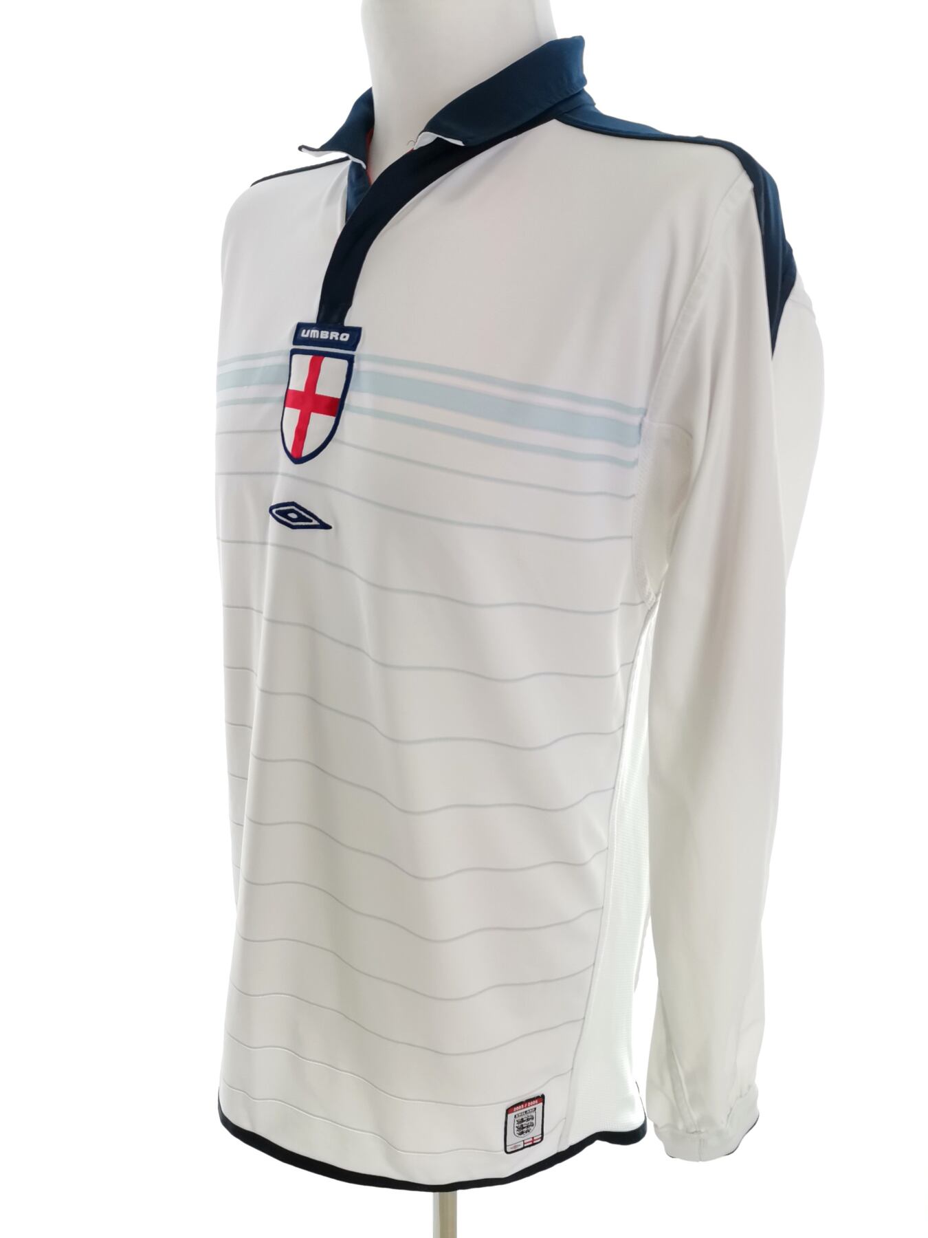 IMG_20220601_111957.jpg Umbro Rozmiar XL Kolor Biały Pasy Męski Sweter Długi rękaw