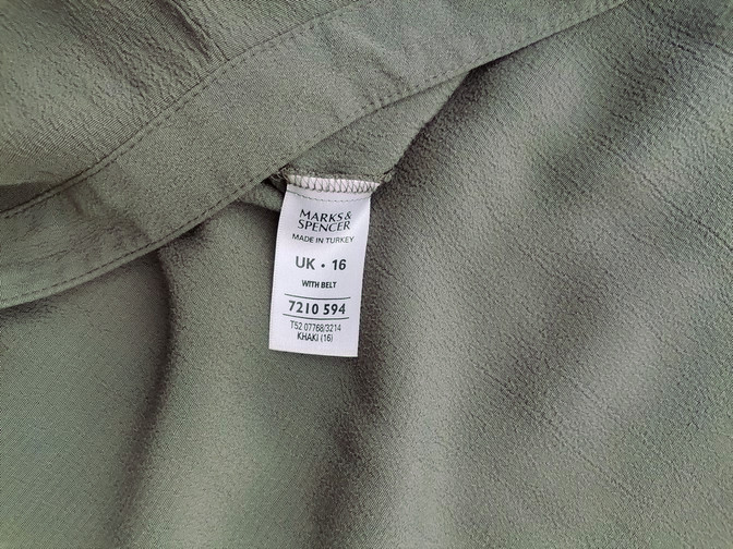 IMG_20220601_113745.jpg Marks&spencer Rozmiar 16 (44) Kolor Khaki Spodnie Eleganckie Materiał Wiskoza 100%