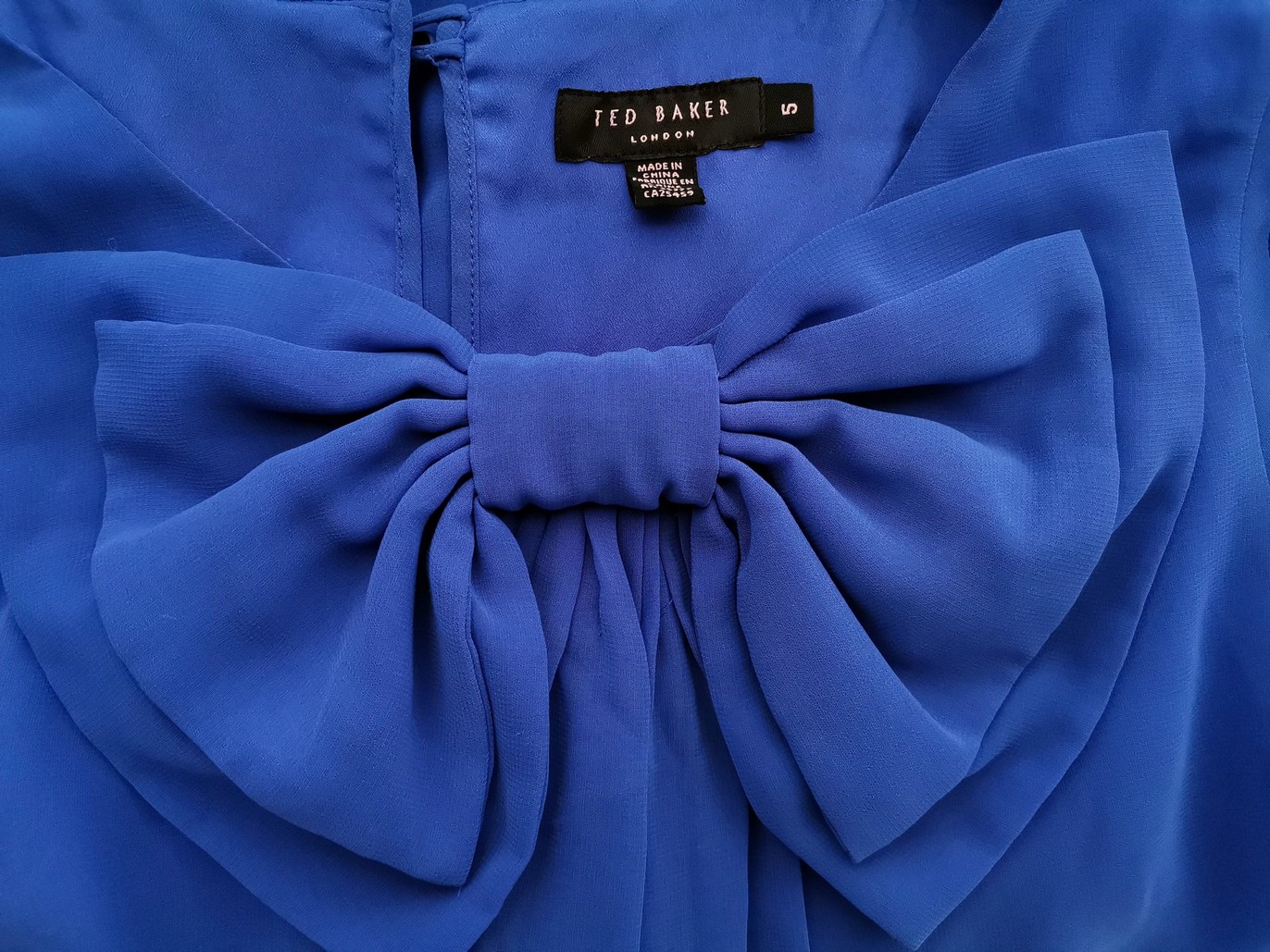 Ted Baker Rozmiar 5 (44) Kolor Niebieski Okrągły dekolt Sukienka Prostokątna Bezrękawnik Do Kolan Ted Baker Rozmiar 5 (44) Kolor Niebieski Okrągły dekolt Sukienka Prostokątna Bezrękawnik Do Kolan