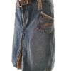 TOMMY HILFIGER DENIM Rozmiar XS Kolor Niebieski Spódnica Prosta i Ołówkowa Do Kolan Materiał Bawełna 100%