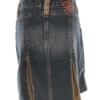 TOMMY HILFIGER DENIM Rozmiar XS Kolor Niebieski Spódnica Prosta i Ołówkowa Do Kolan Materiał Bawełna 100%