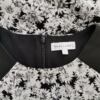 Warehouse Rozmiar 10 (36) Kolor Czarny Crew Neck Sukienka Sheath Bezrękawnik Do Kolan