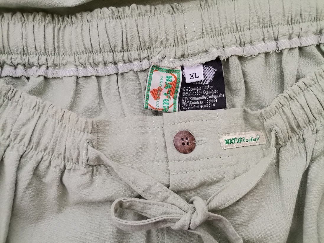 IMG_20220607_103721.jpg Natur Paradise Rozmiar XL Kolor Zielony Spodnie Casual Materiał Organiczna Bawełna 100%