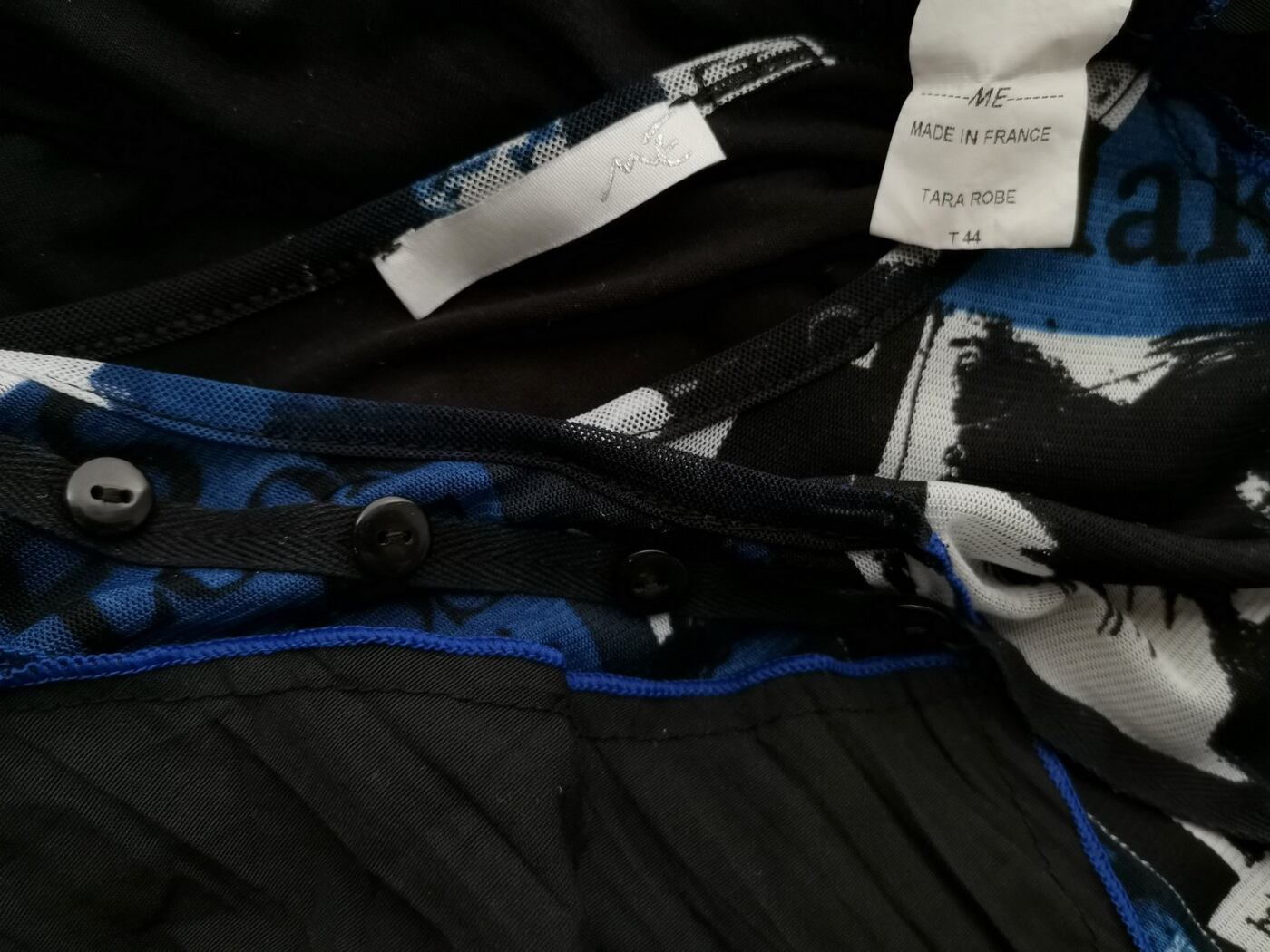 ME Rozmiar 44 Okrągły dekolt Sukienka Maxi Rękaw 3/4 Długa Materiał Wiskoza ME Rozmiar 44 Okrągły dekolt Sukienka Maxi Rękaw 3/4 Długa Materiał Wiskoza