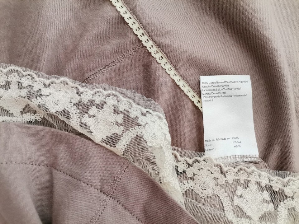IMG_20220614_122004.jpg Noa noa Rozmiar L Kolor Beżowy Dekolt U Bluzka Peplum Bezrękawnik Materiał Bawełna 100%