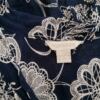 Monsoon Rozmiar 12 (40) Kolor Granatowy Keyhole Crew Neck Bluzka Krótki rękaw Materiał Wiskoza 100%