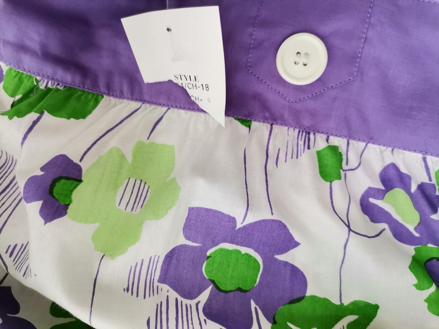 Nolita Rozmiar M Kolor Fioletowy Dekolt Serce Tunika Popover Bluzka Bezrękawnik Materiał Bawełna 100% Nolita Rozmiar M Kolor Fioletowy Dekolt Serce Tunika Popover Bluzka Bezrękawnik Materiał Bawełna 100%