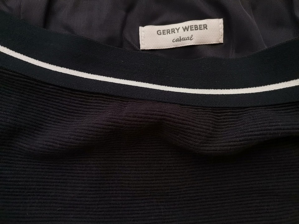 IMG_20220622_135002.jpg Gerry weber Rozmiar 38/40 Kolor Czarny Spódnica Prosta i Ołówkowa Do Kolan