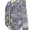 River island Rozmiar 10 (36) Kolor Kremowy W serek Żakiet Otwarty Długi rękaw
