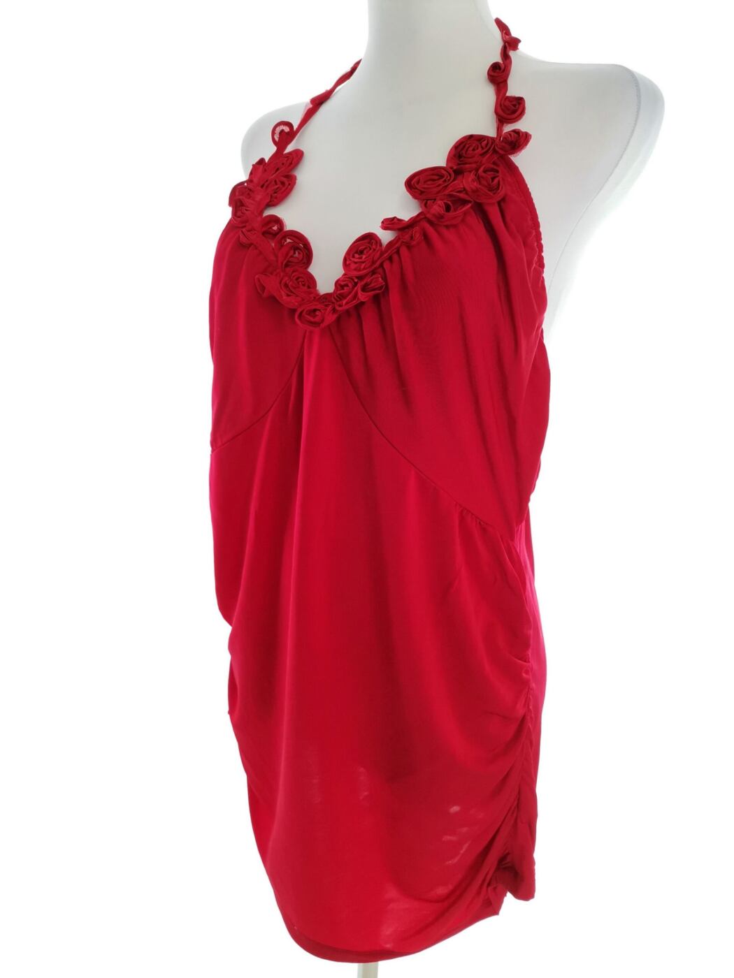 Definitions Rozmiar 46/48 Kolor Czerwony Halter Tunika Bluzka Bezrękawnik Definitions Rozmiar 46/48 Kolor Czerwony Halter Tunika Bluzka Bezrękawnik