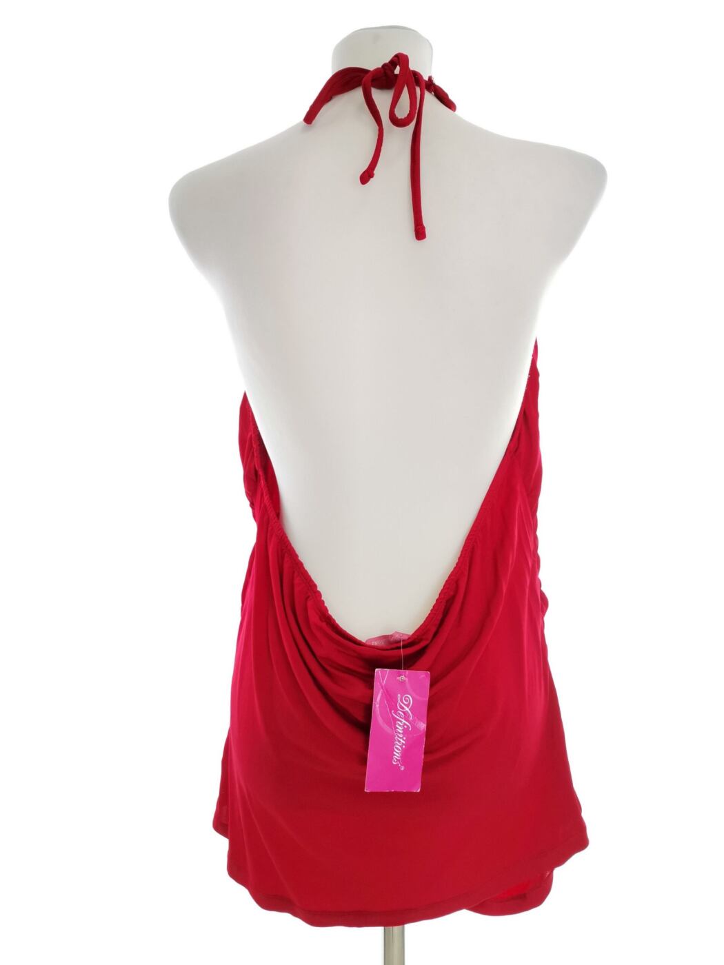 Definitions Rozmiar 46/48 Kolor Czerwony Halter Tunika Bluzka Bezrękawnik Definitions Rozmiar 46/48 Kolor Czerwony Halter Tunika Bluzka Bezrękawnik