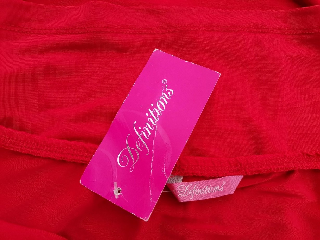 Definitions Rozmiar 46/48 Kolor Czerwony Halter Tunika Bluzka Bezrękawnik Definitions Rozmiar 46/48 Kolor Czerwony Halter Tunika Bluzka Bezrękawnik