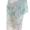 Mudflower Rozmiar L/XL Kolor Niebieski Okrągły dekolt Bluzka Krótki rękaw