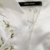 Vero moda Rozmiar XS Kolor Biały W serek Bluzka Krótki rękaw