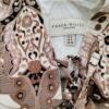 Karen MILLEN Rozmiar 8 (36) Kolor Brązowy Halter Bluzka Bezrękawnik Materiał Jedwab