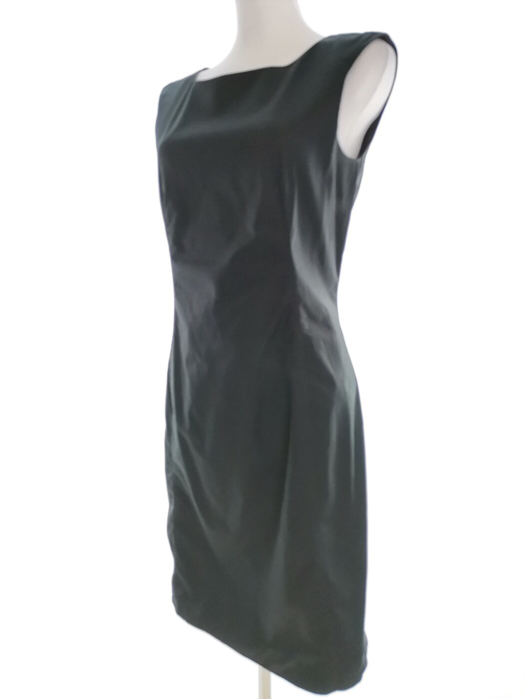 InWear Rozmiar 36 Kolor Czarny Okrągły dekolt Sukienka Ołówkowa Bezrękawnik Do Kolan Materiał Bawełna InWear Rozmiar 36 Kolor Czarny Okrągły dekolt Sukienka Ołówkowa Bezrękawnik Do Kolan Materiał Bawełna